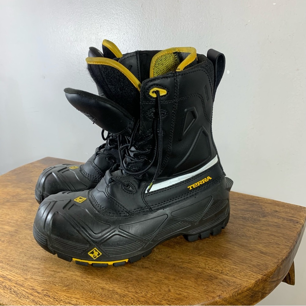 Terra winter steel cap waterproof boots up to - 45 like new